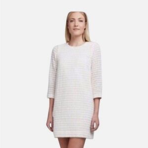 Kate Spade White Long Sleeve Dress